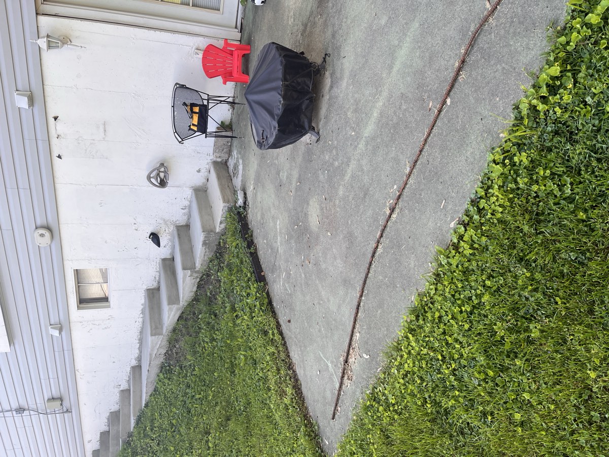 Concrete project before photo 2