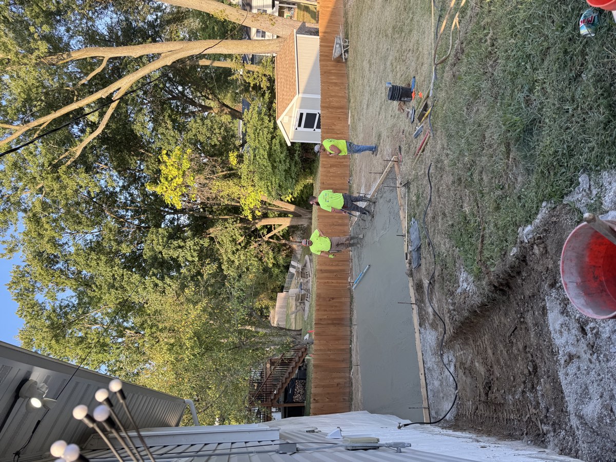 Concrete project during photo 1