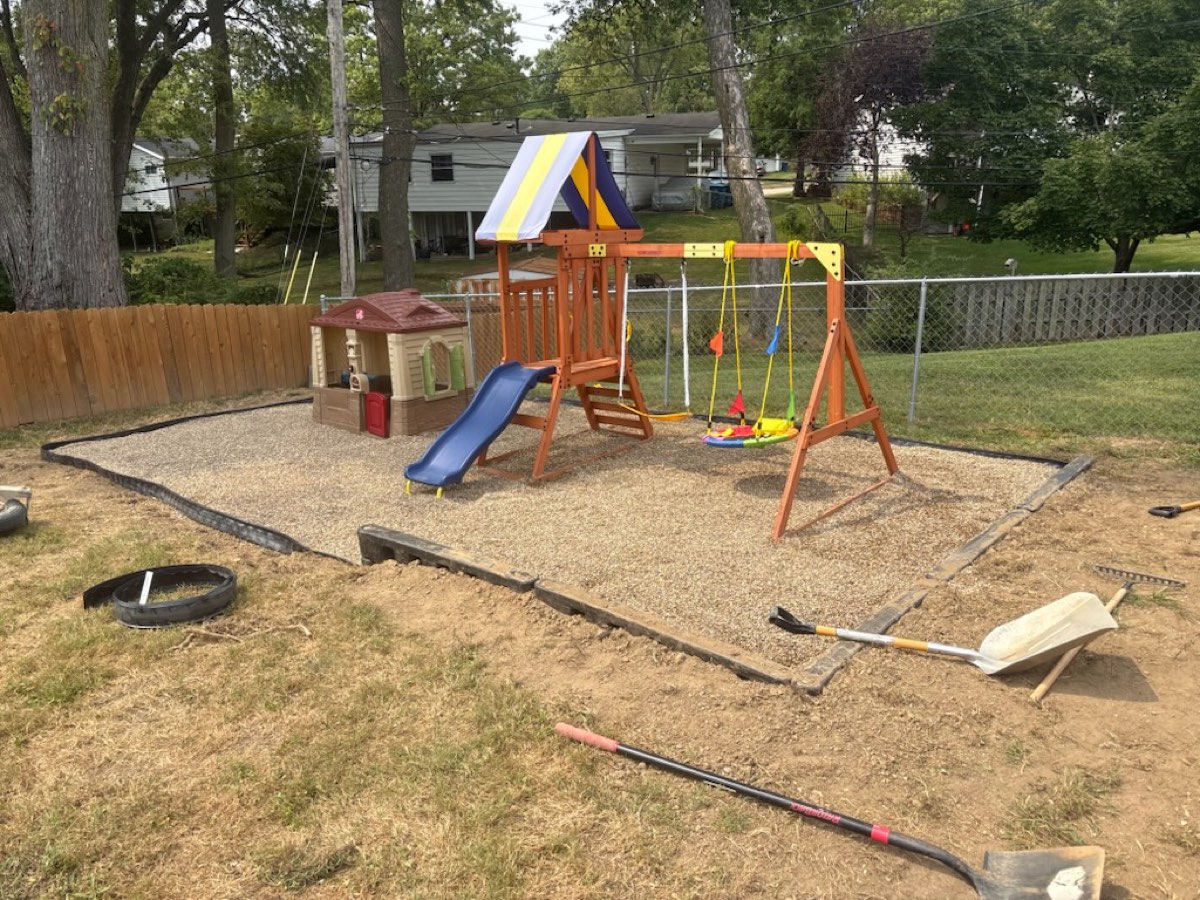 Playground project after photo
