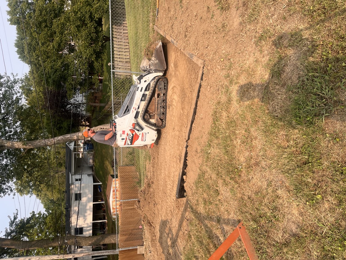 Playground project before photo